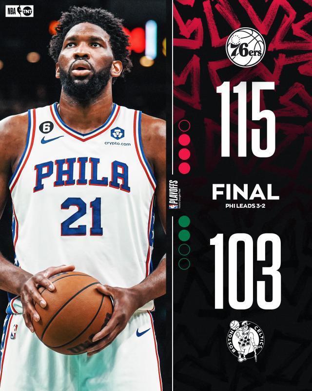 开云体育官网-天王山攻下绿军主场 76人拿到赛点成为冠军大热